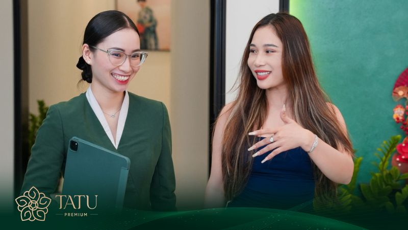 Khách hàng có trải nghiệm rất tốt tại TATU Premium