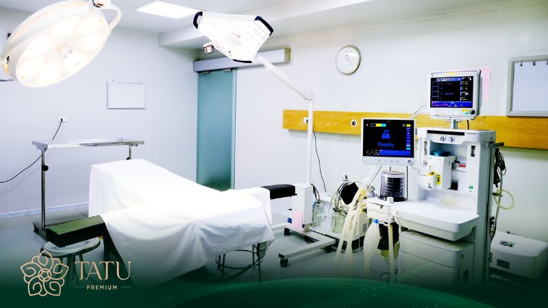 Phẫu thuật mũi S line được thực hiện trong môi trường sạch sẽ, chuẩn y tế