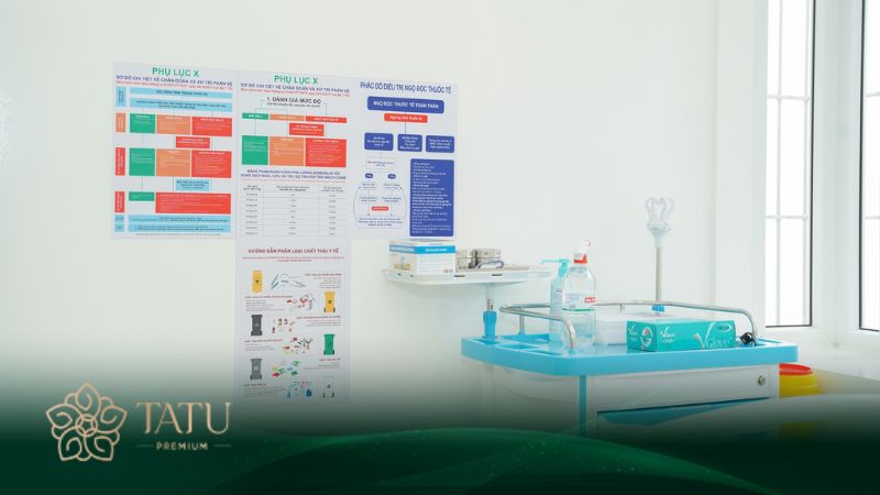 Tatu Premium luôn trang bị hệ thống phòng mổ, trang thiết bị hiện đại