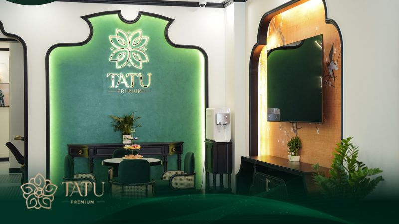 Một góc không gian tại Viện thẩm mỹ Tatu Premium