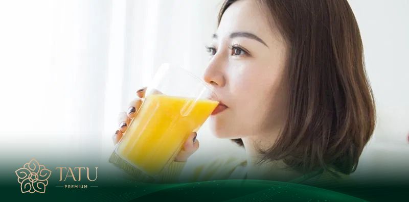 Có thể uống nước nghệ tươi (giàu curcumin) 2–3 lần/tuần để kháng viêm tự nhiên.
